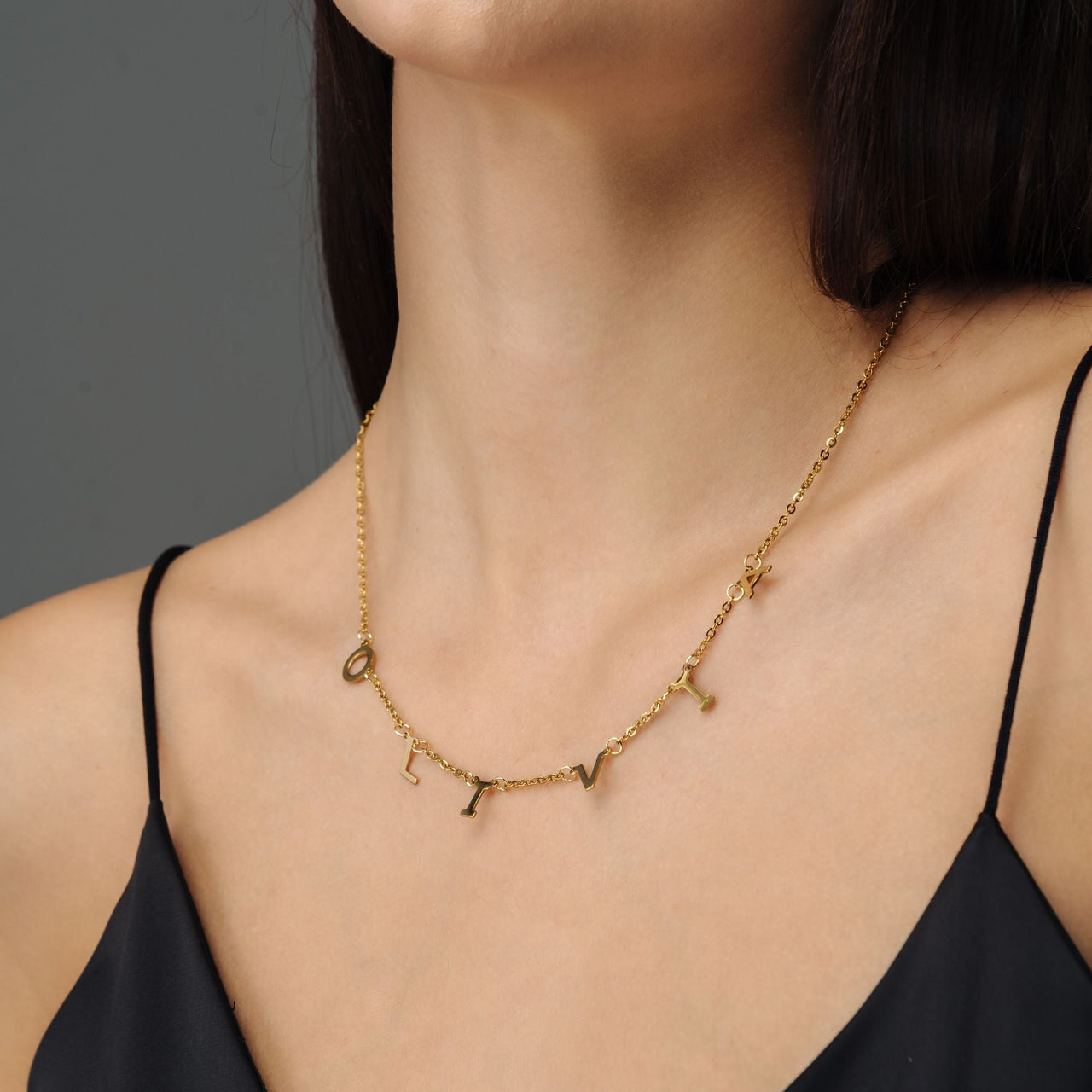 Classic Name Necklace - Custom Name Necklace - Gifts for Mom - Personalized Gift - Birthday Gifts for Her Necklace Brother & Sisters