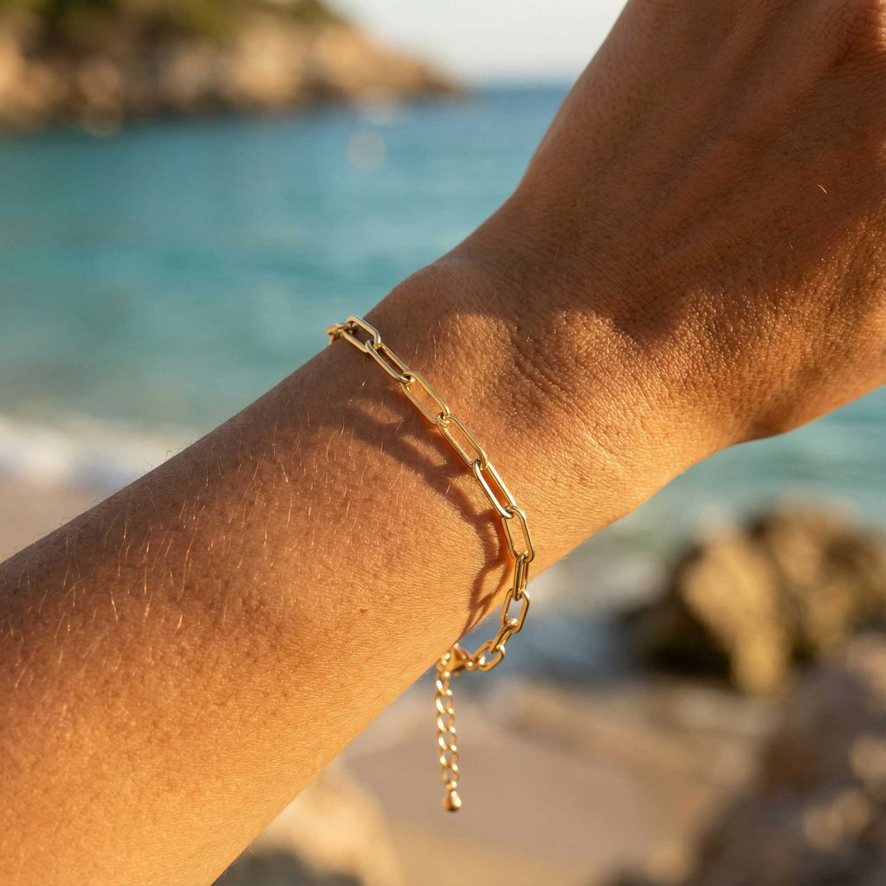 Paperclip Chain Bracelet