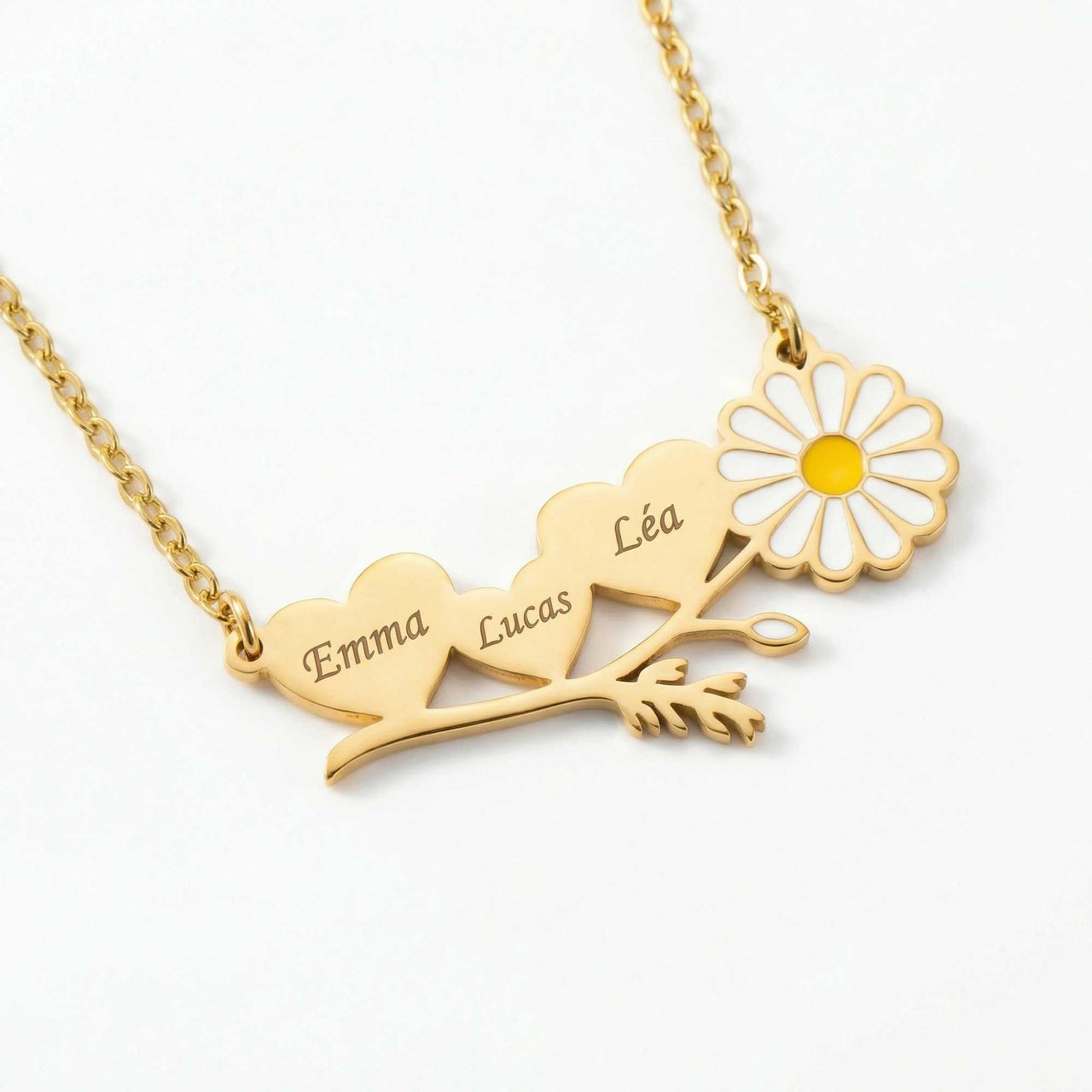 Daisy Name Necklace