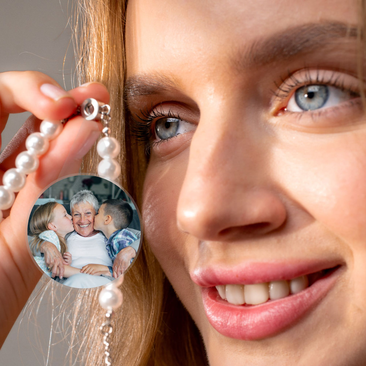 Beaded Photo Bracelet