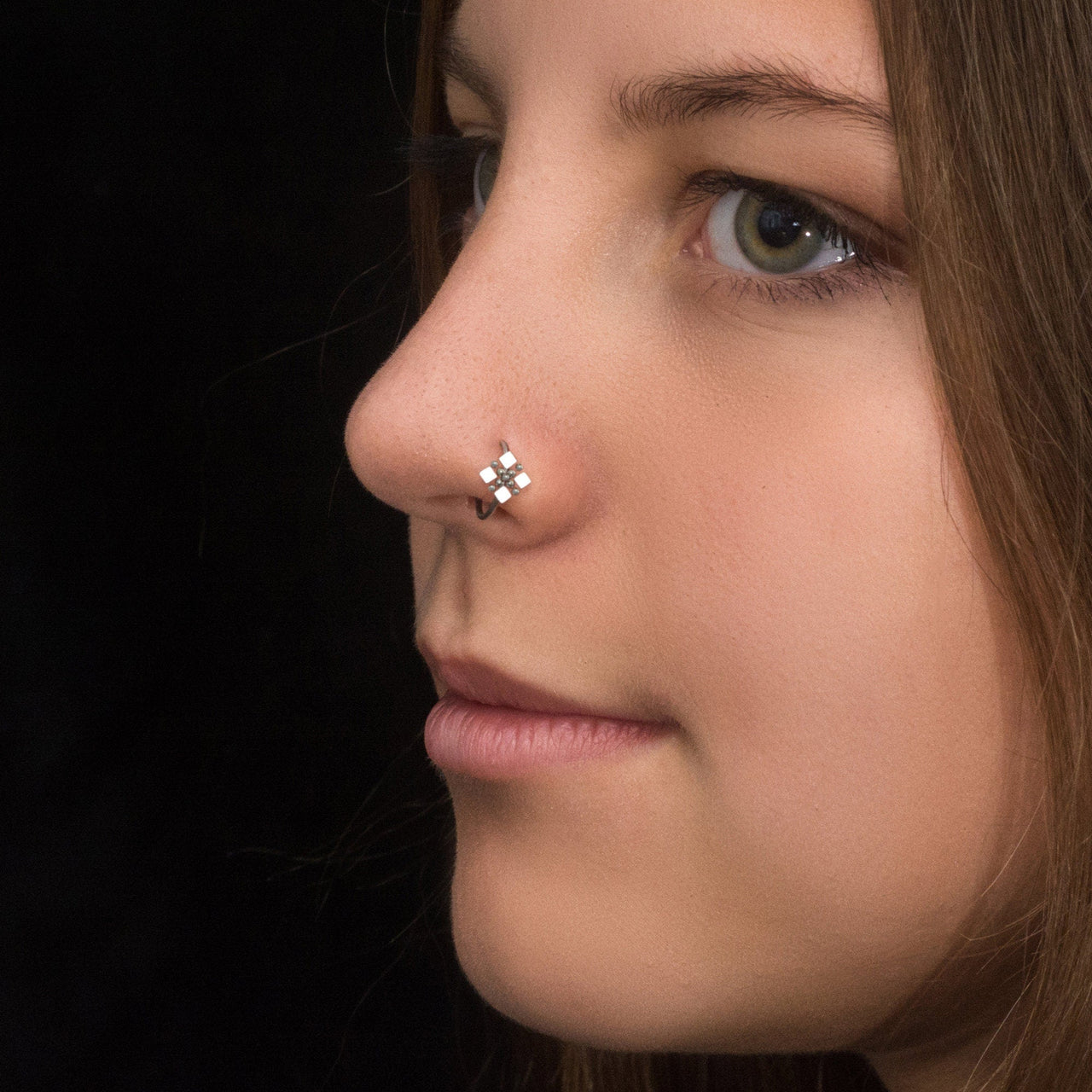 Glimmering Nose Ring