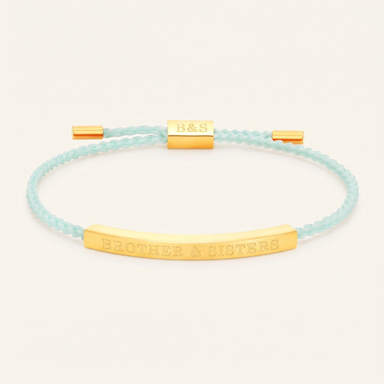 Mint bracelet — product photo on a white background, gold | SKU: lamenthe-g