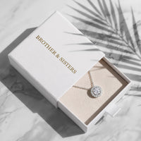 Thumbnail for Halo necklace — in the gift box, silver | SKU: 33136351