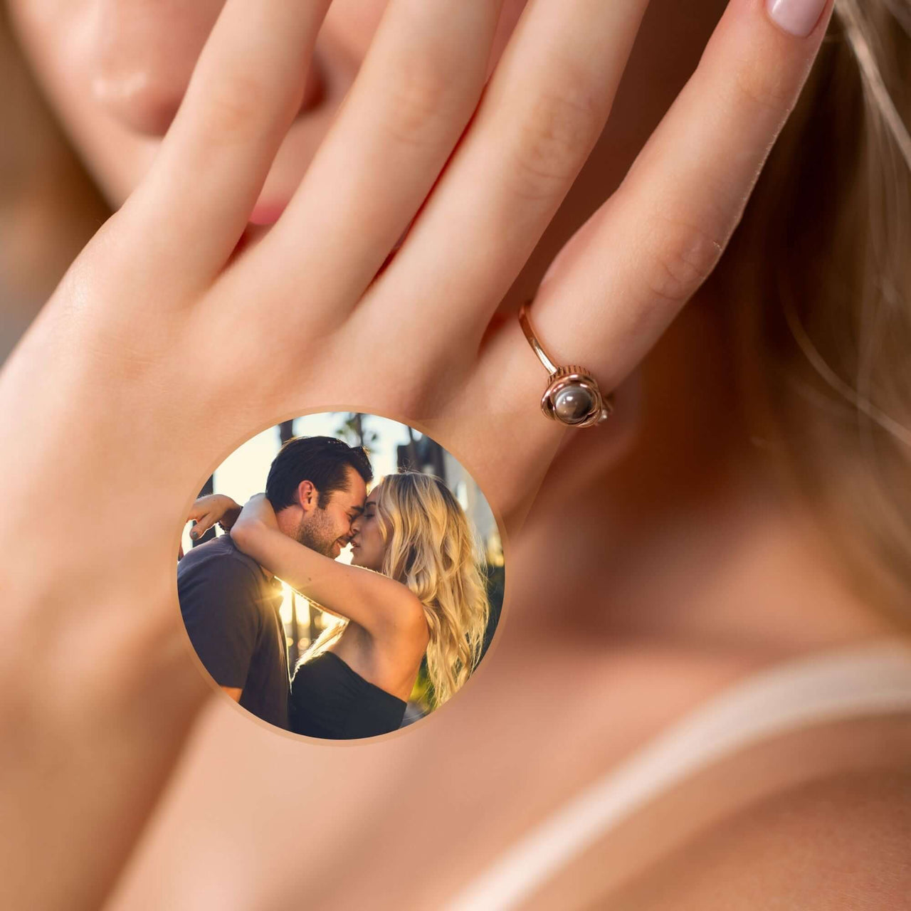 Brother Rings Adjustable Photo Ring for Women | Custom Picture Ring | Personalised ...