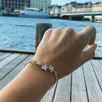 Thumbnail for Austrian Crystals Flowers Bracelet