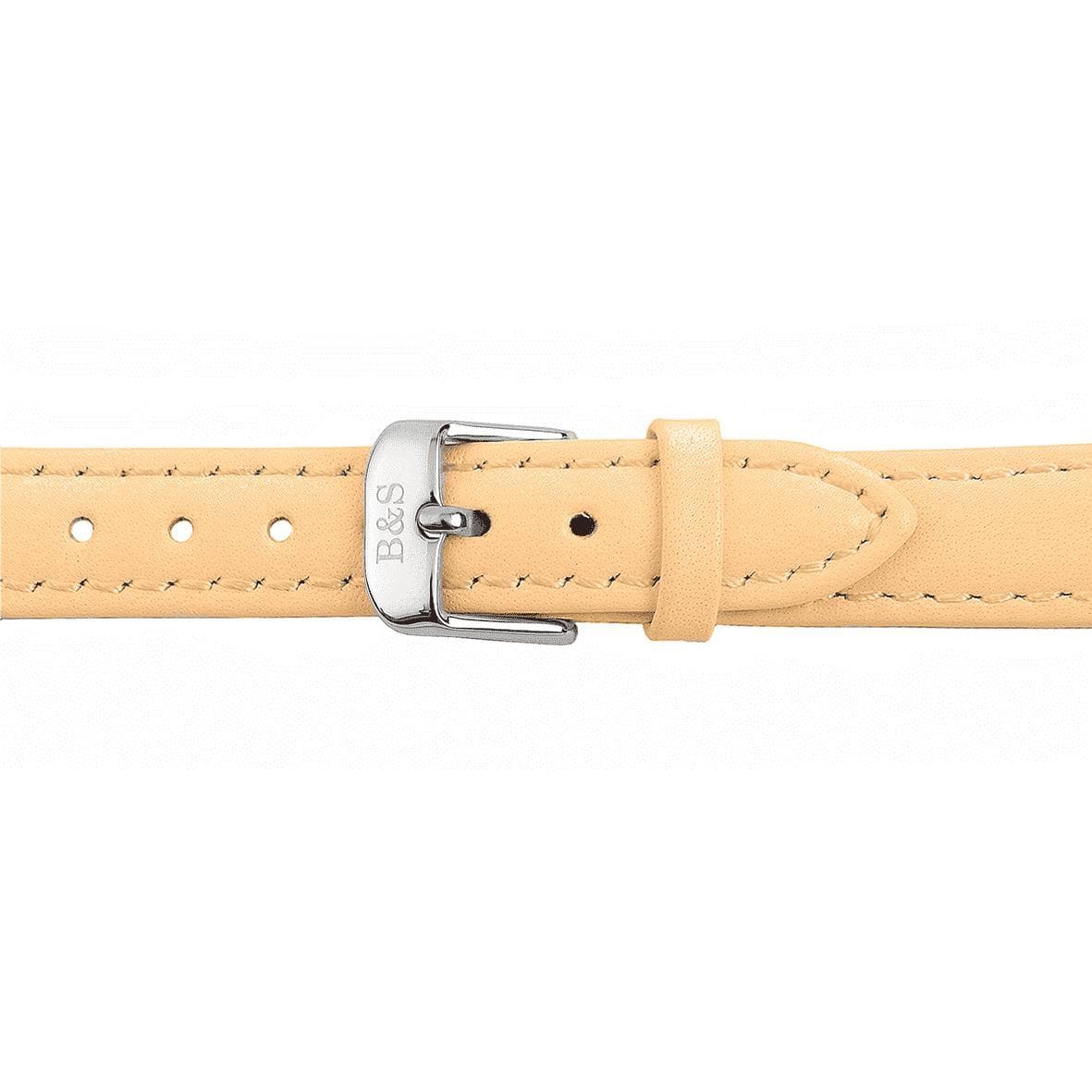 Cream Leather Strap & Silver Buckle - Brother & Sisters