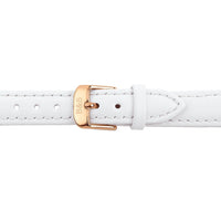 Thumbnail for White Leather Strap & Rose Gold Buckle - Brother & Sisters